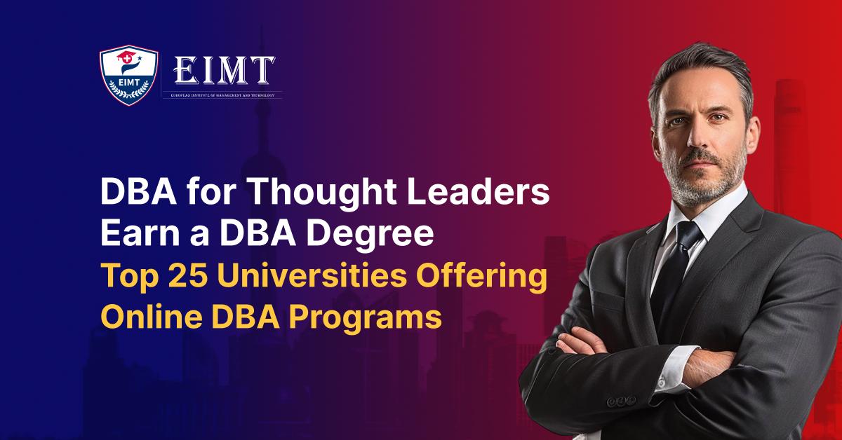 Top 25 Universities Offering Online DBA Programs