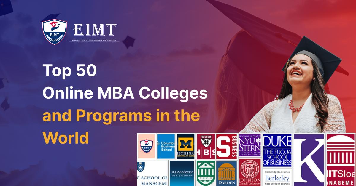 Top 50 Online MBA Colleges and Programs in the World 2026