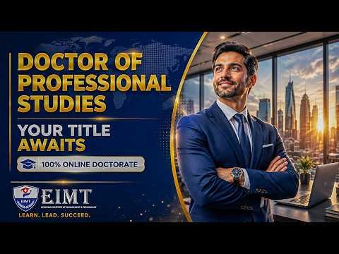Doctor of Professional Studies intro video thumbnail