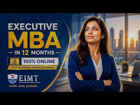 Executive Master of Business Administration intro video thumbnail