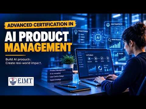 Advanced Certification in AI Product Management intro video thumbnail
