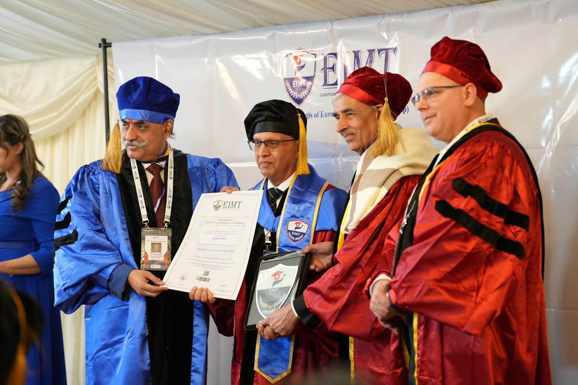 EIMT London Convocation — March 2026 - 2