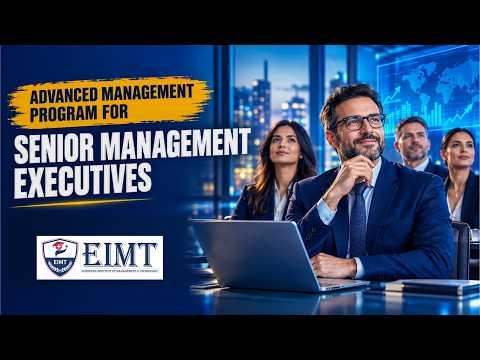 Advanced Management Program for Senior Management Executives intro video thumbnail