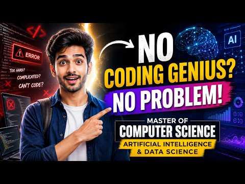 Master of Computer Science (Artificial Intelligence & Data Science) intro video thumbnail